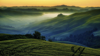 Scenery Hill Nature Landscape HD Wallpaper