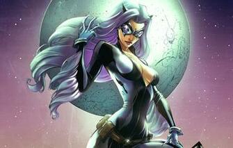 Black Cat Marvel Comics Moon Felicia Hardy Wallpaper