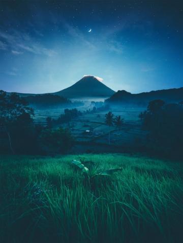 Night Village Pictures Image Stock Photos On