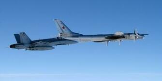 Tupolev War Russian Tu95 F18 Canadian Wallpaper Background