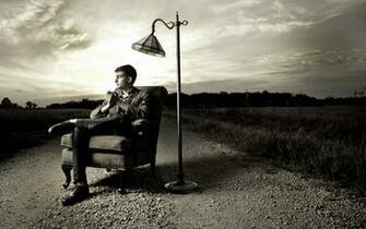 Man Sitting Chair Resolution Wallpaper HD