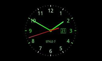 Analog Clock Live Wallpaper Google Play Android
