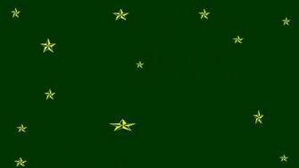 Dark Green Background Gold Stars