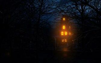 Haunted House Wallpaper Digital Art HD