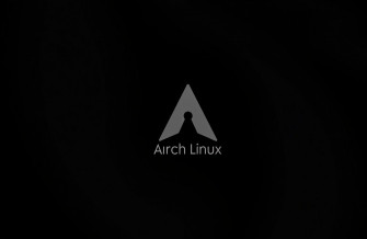 Black Arch Linux Wallpaper