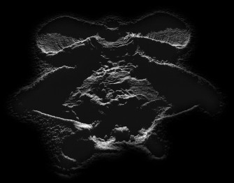 Snow Angel Imprintin Moonlight Wallpaper