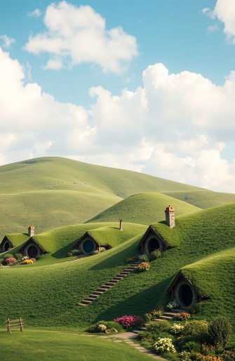 The Hobbit Shire Wallpaper