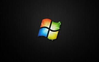 Windows Logo Black Metal HD Wallpaper 1920x