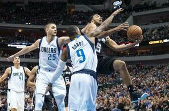 Dec Dallas Tx Usa Mavericks Guard Rajon Rondo And