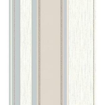 Shop By Style Stripe Synergy Beige And Silver Wallpaper