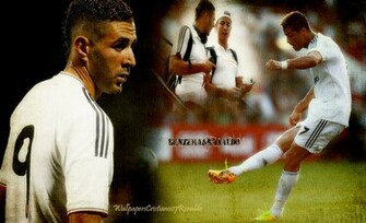 Wallpaper Cristiano Ronaldo Karim Benzema HD Real Madrid