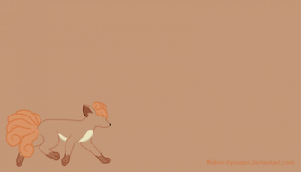 Vulpix Wallpaper Vector By