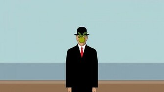 Rene Magritte Painting Desktop Pc And Mac Wallpaper