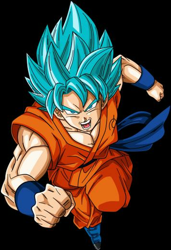 Son Goku Super Saiyan God By Dark Crawler