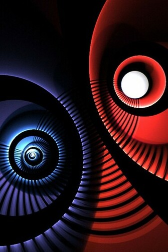 Symmetrical Graphics iPhone Wallpaper Background