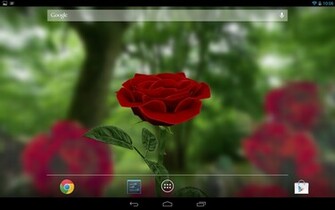 3d Rose Live Wallpaper Android Apps On Google Play