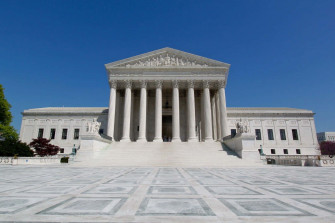 Front Of Supreme Court Building Wallpaper