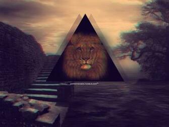 Tiger Triangle Eye Illuminati Via We Heart It
