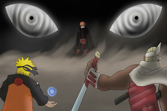Naruto Vs Pain Shippuden Wallpaper Lensapotret