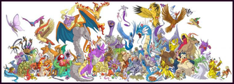 Every First Generation Pokemon By Speras