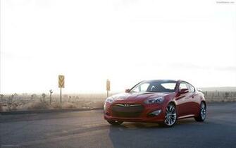Hyundai Genesis Coupe Widescreen Exotic Car Wallpaper