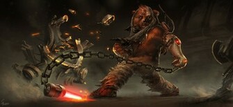 Gordon Theobald Created The Baddest Ewok That I Have Ever Seen Meet