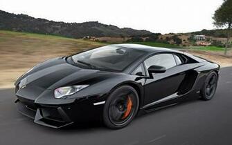 Lamborghini Aventador Black Wallpaper HD Car Bwalles