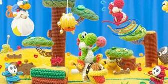Yoshi S Woolly World Desktop Background Wallpaper Play Nintendo