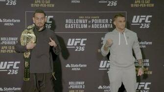 Ufc Media Day Faceoffs