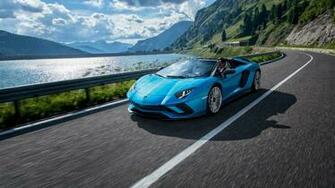 Lamborghini Aventador S Roadster Aqua