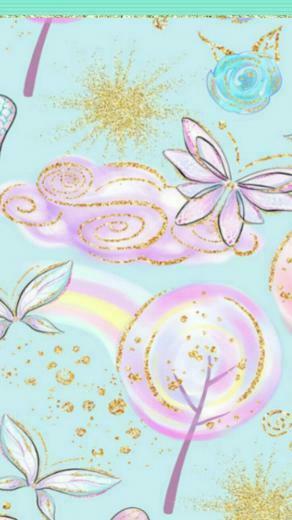 Butterfly Rainbow Pastel Tree S P Misc Pink Wallpaper