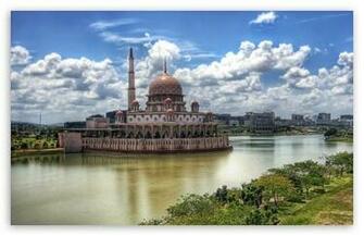 Mosque In Kuala Lumpur HD Wallpaper For Standard Fullscreen
