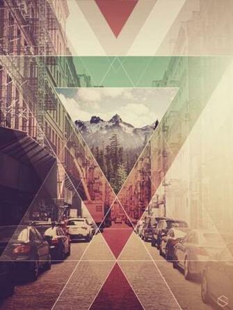 iPhone Wallpaper Trianglesdesign Geometric Graphic Design