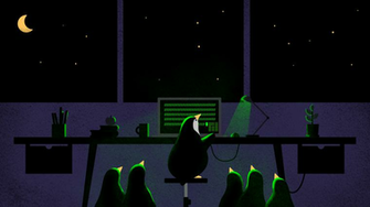 Linux Terminal Wallpaper By Digital Ocean Manjaro