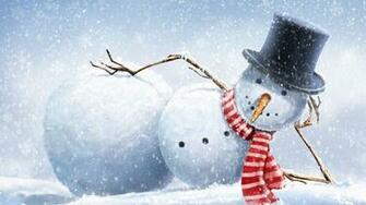 Snowman Wallpaper