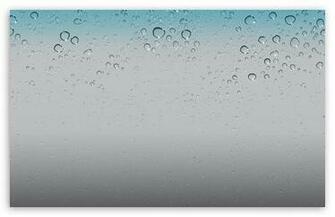Ios Wallpaper Water Drops HD For Standard