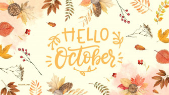 A Perfect Autumn Day In October Wallpaper