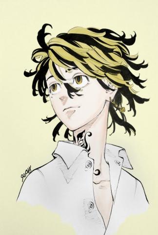 Raven Kazutora Hanemiya Tokyo Revengers In Manga
