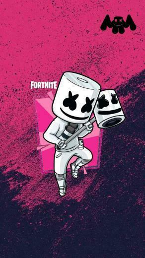 Wallpaper Skin Marshmello Fortnite Fondos De Pantalla