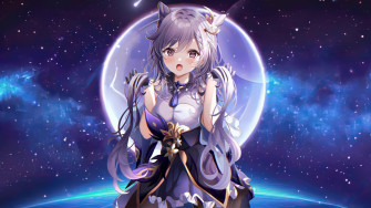 Glamorous Night Keqing Genshin Impact For Android Live Wallpaper