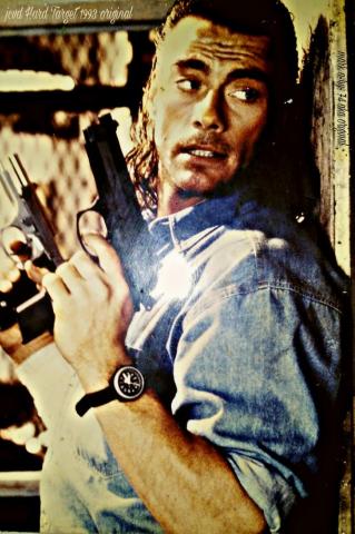 Jcvd Hard Target Original Cinema Promo Photography