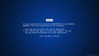 Bsod Wallpaper Image