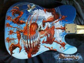 Appetite For Destruction Fender Telecaster Rear By Svee