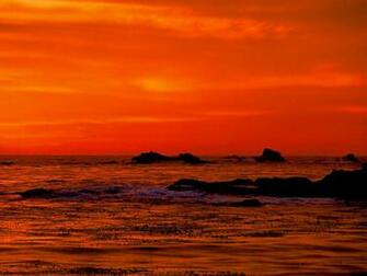 Sunset At Point Lobos California Wallpaper And Background X