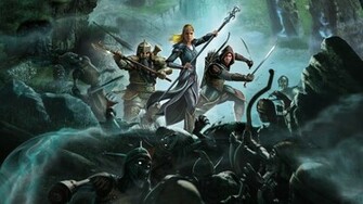 The Lord Of Rings Game HD Wallpaper