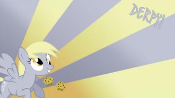 Derpy Hooves Loves Muffins Wallpaper By Bluedragonhans Deviantart