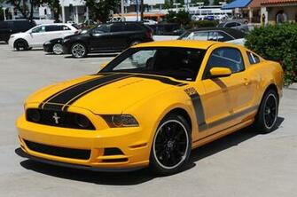 Mustang Driven Boss In School Bus Yellow