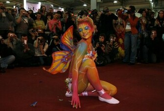Amazing Body Painting Wallpaper Image