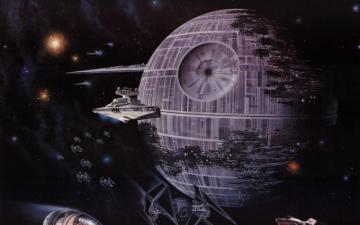 Tie Fighters Star Destroyer Bwing