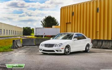 Mercedes Benz E350 I Stitched Production Photography Ultra HD